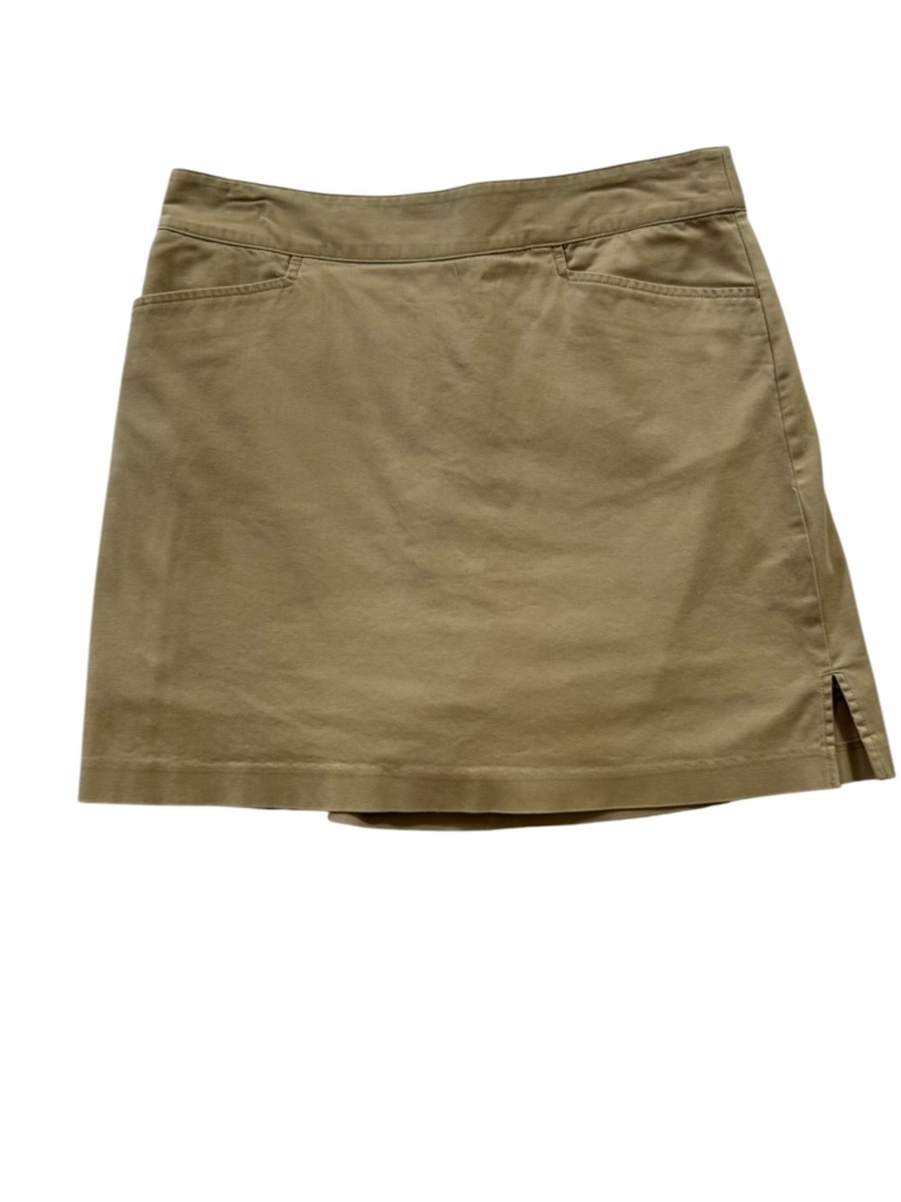 Lady Hagen golf skort in a classic khaki/tan color Size 4